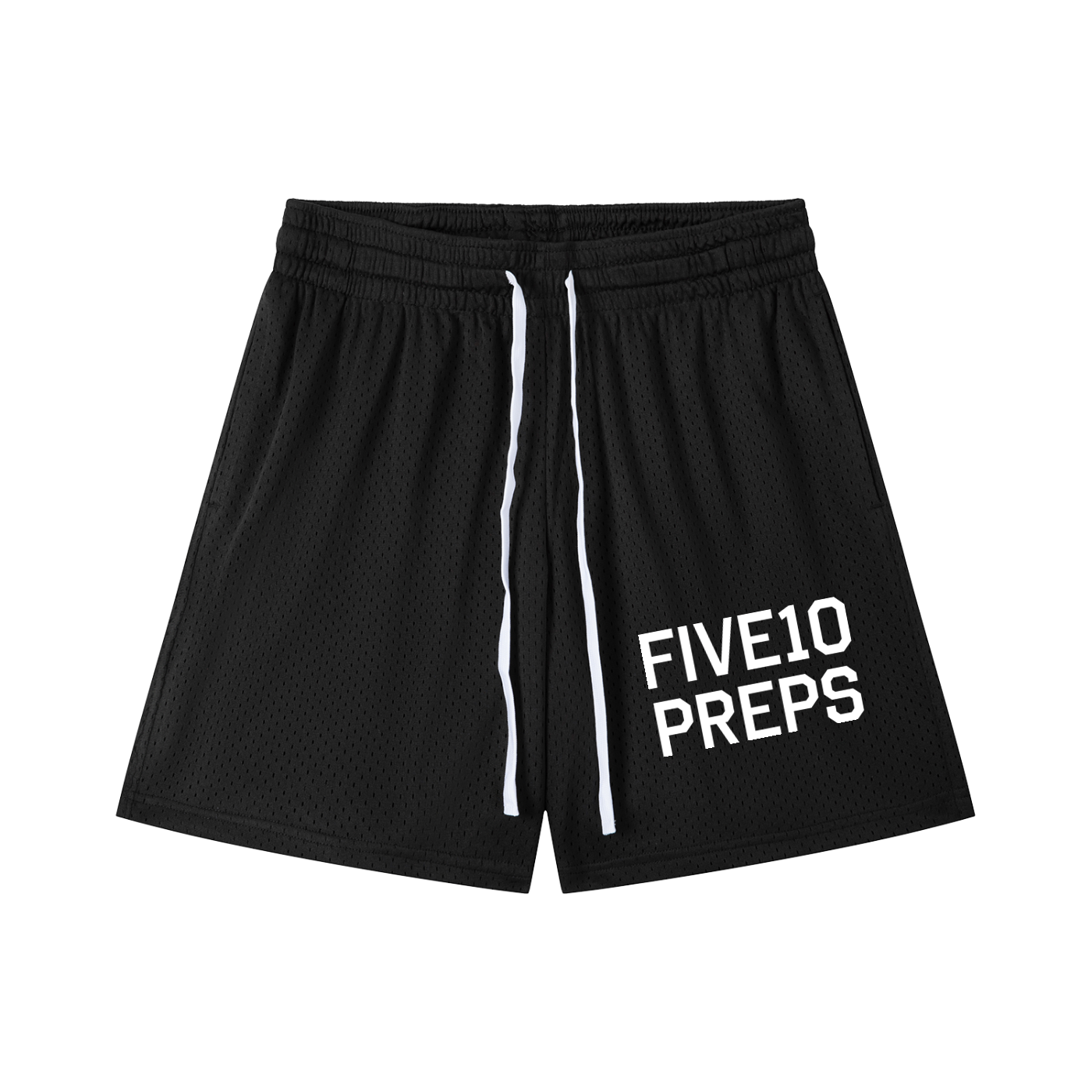 Mesh Drawstring Shorts