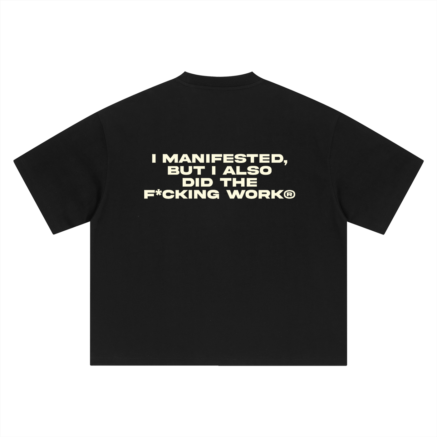 MANIFESTED T-SHIRT [BLACK]