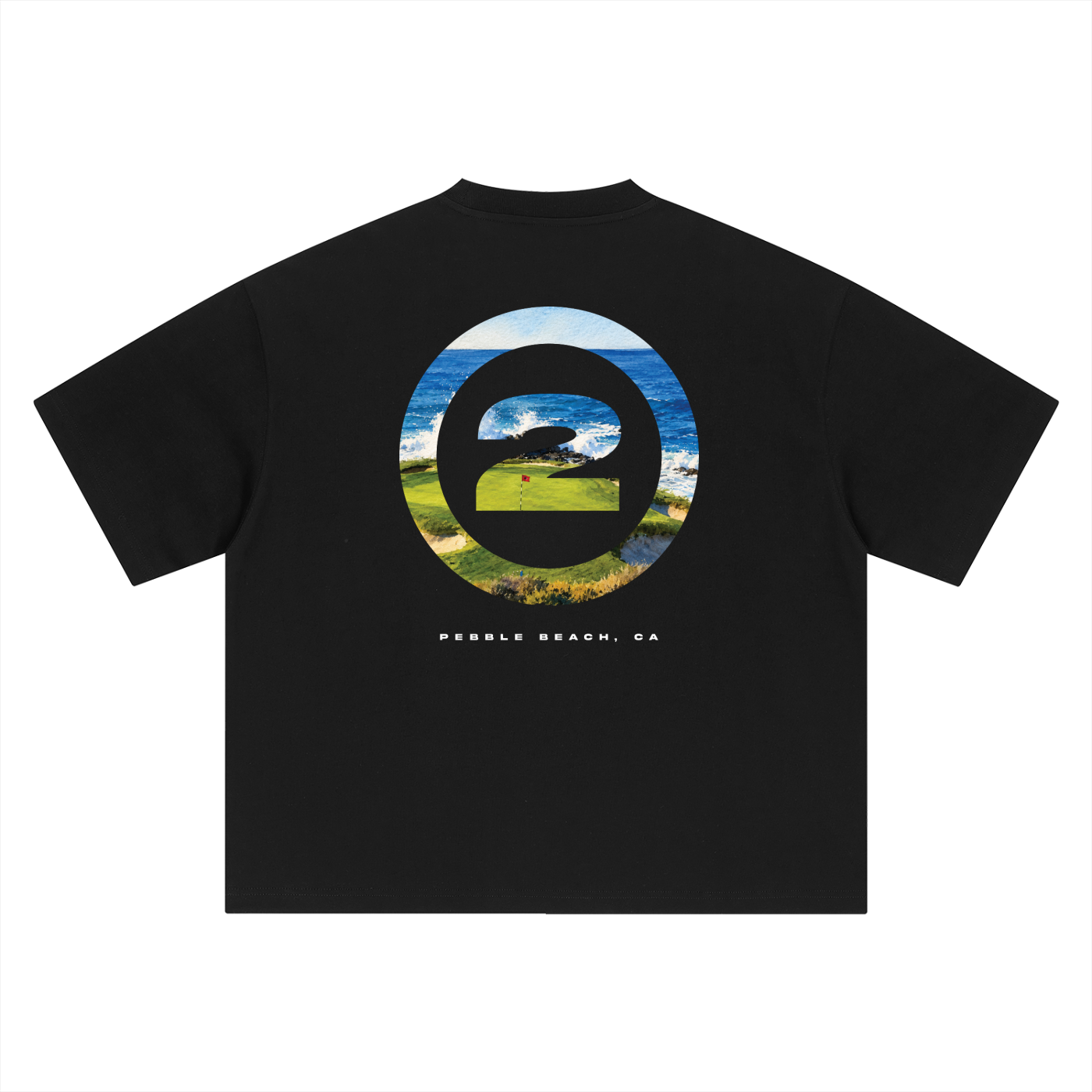BIRDIE TEE [BLK]
