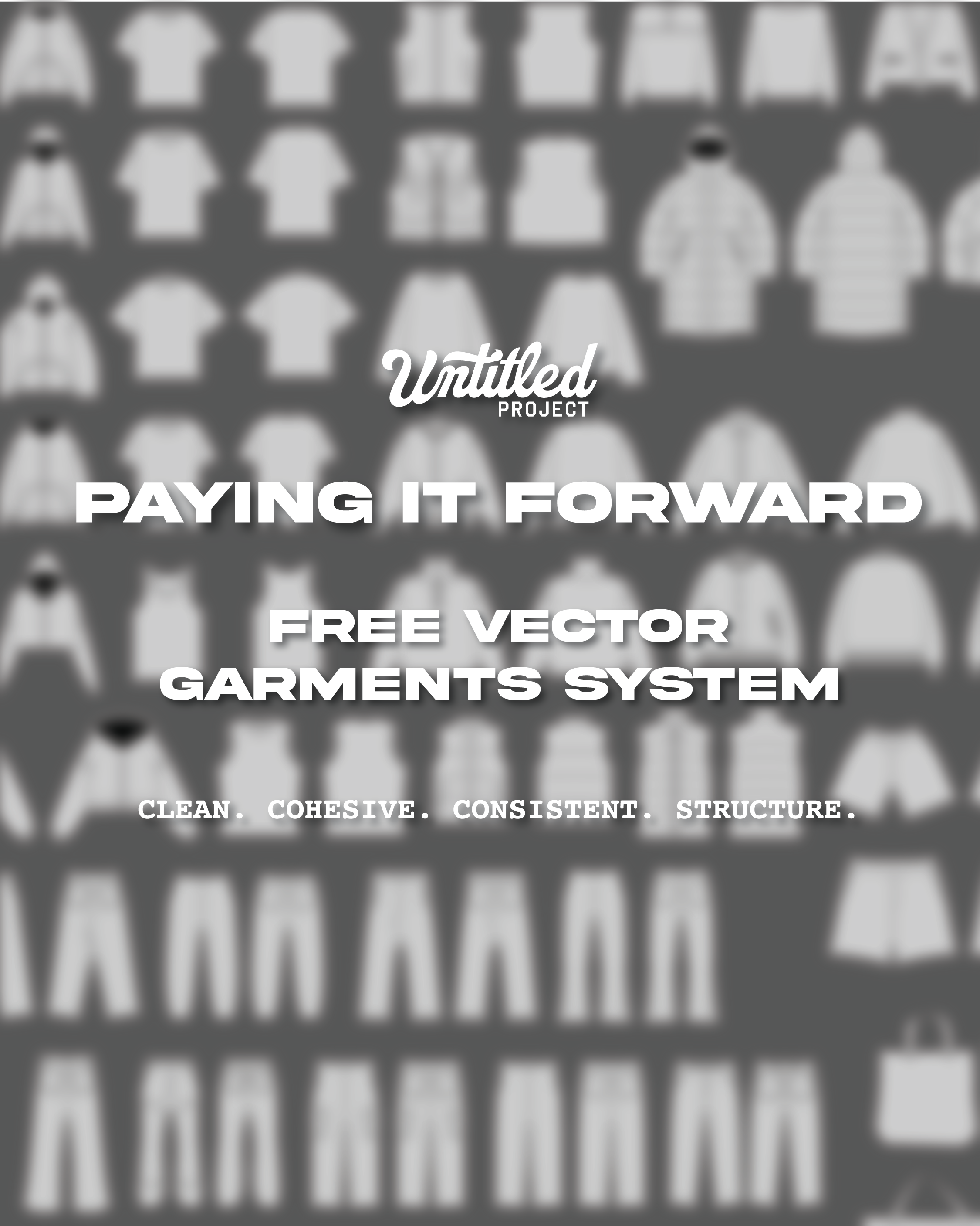 Free Vector Garment Mockup System