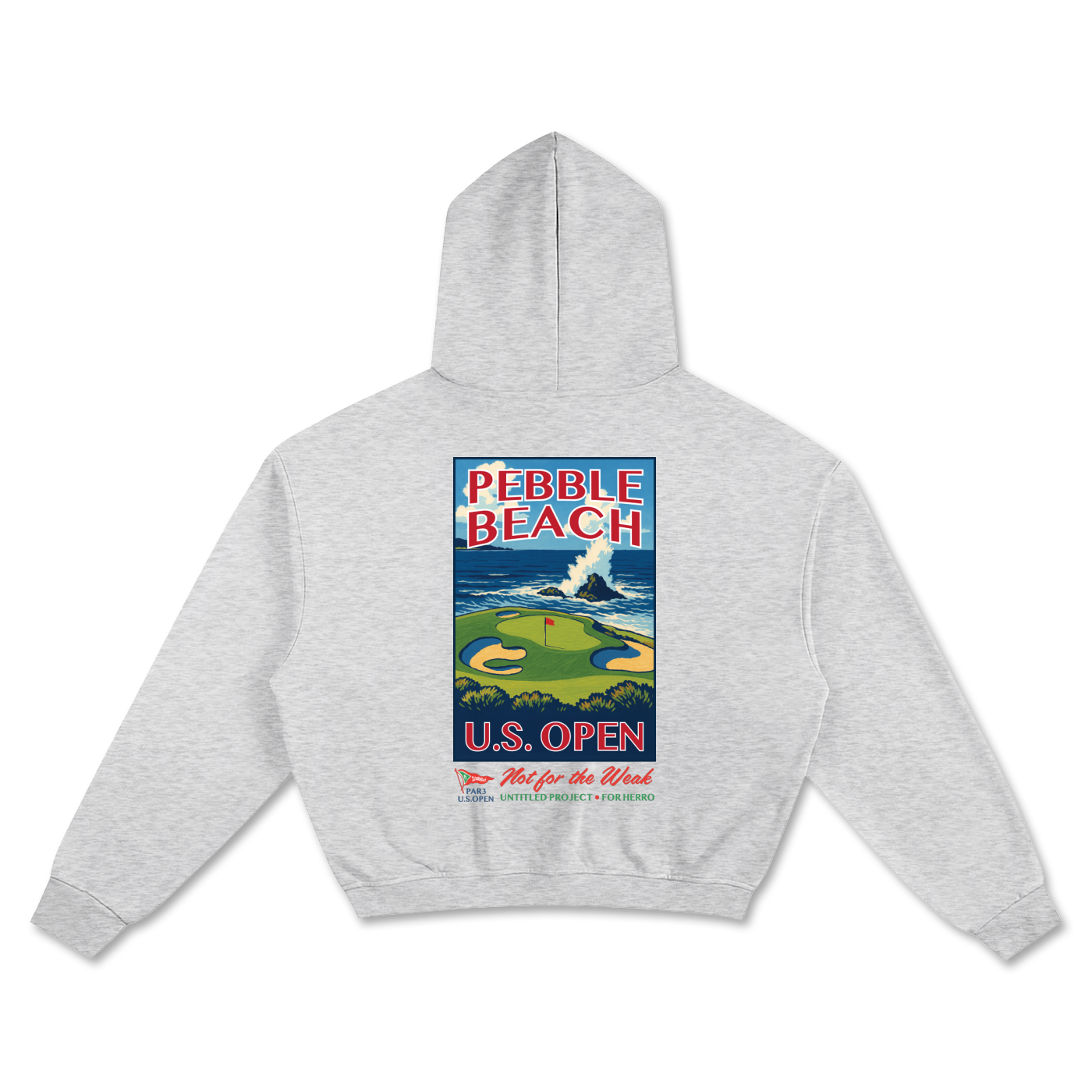 Pebble Beach Cropped Hoodie