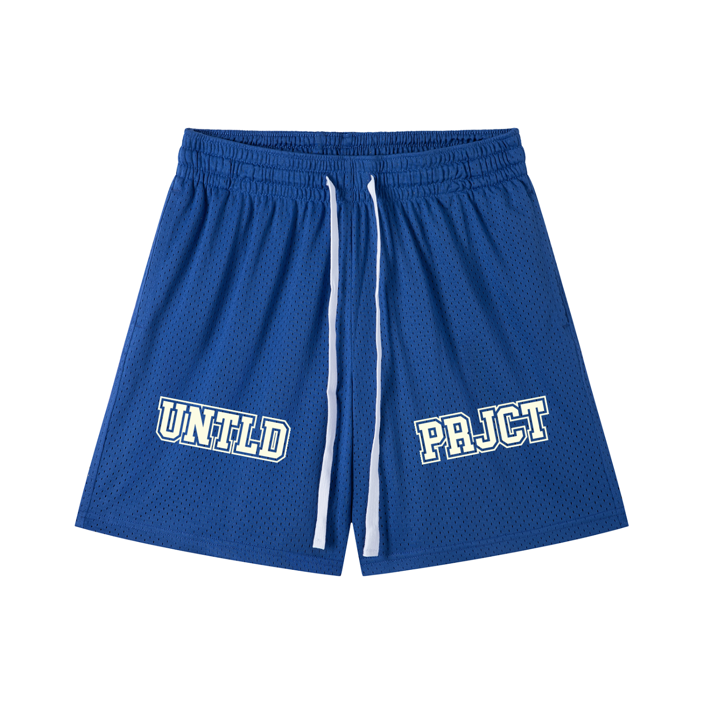 COLLEGIATE MESH SHORTS [BLUE]