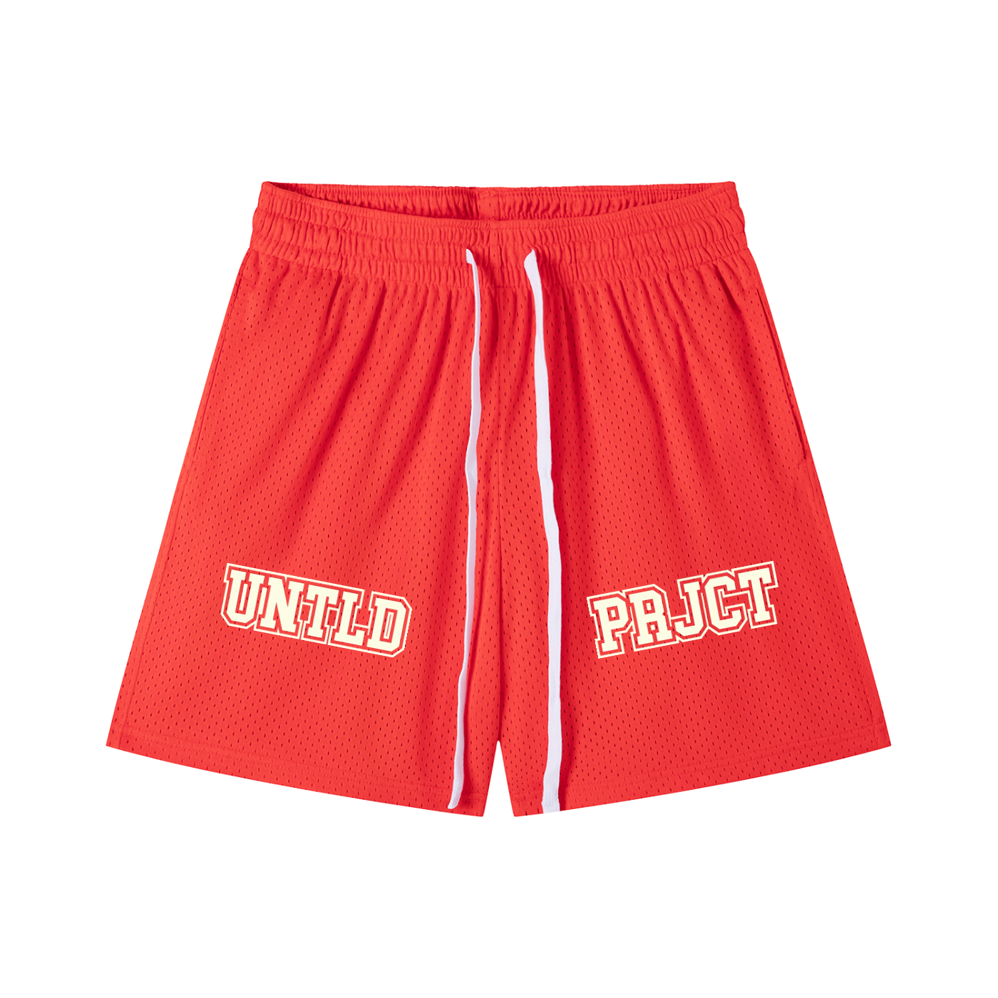 COLLEGIATE MESH SHORTS [RED]